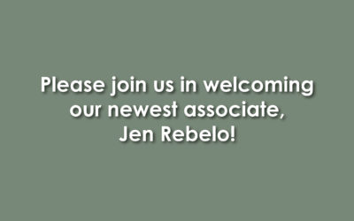 Welcome Jen Rebelo!
