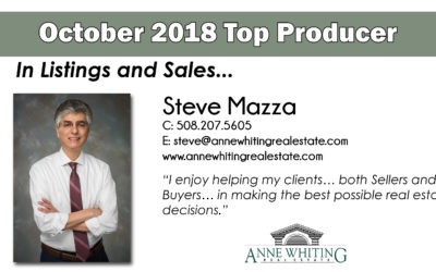 October 2018 Top Producer – Steve Mazza