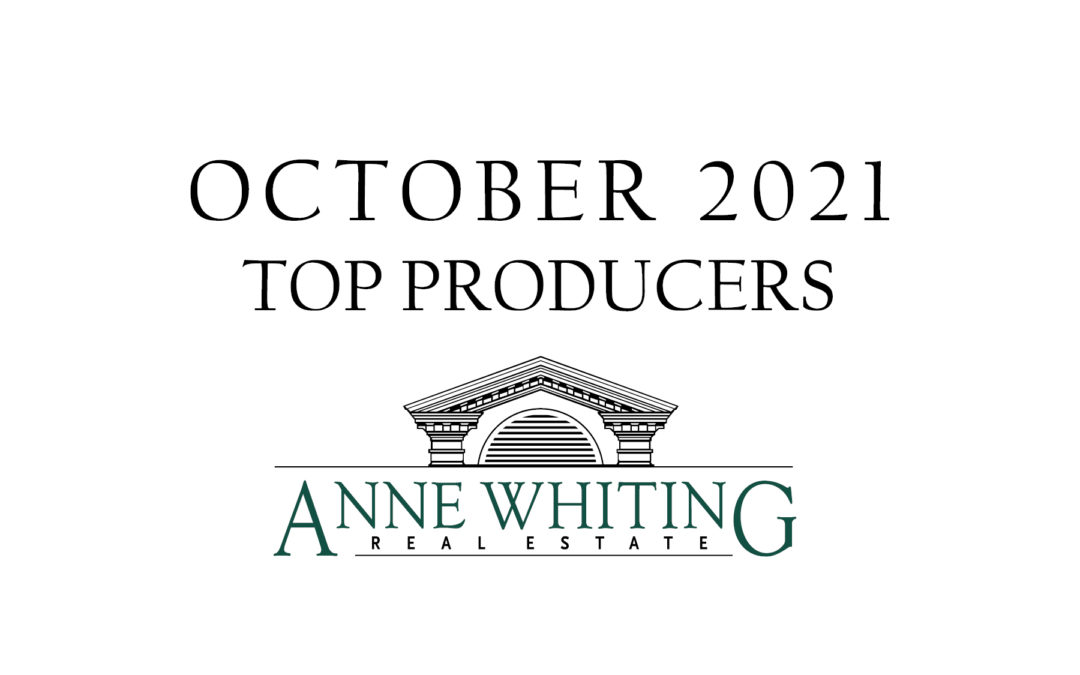 AWRE October 2021 Top Producers
